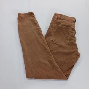 Lucky Brand Women’s Brown Stretch Sofia Skinny Corduroy Pants Size 4/27 (27×30)